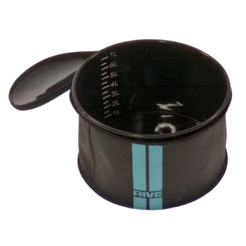 Bac rond EVA avec couvercle S - D25 cm, H15 cm, 7 L