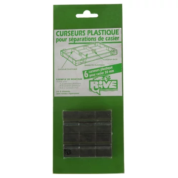 Curseur Plastique (6)