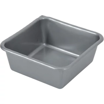 Bac carré 8,5 l Gris
