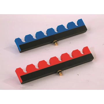 Support 6 kits simple a vis o16 mm fekete