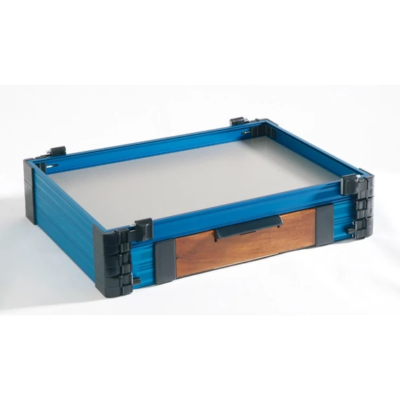 Bloc casier 30 + tiroir avant 60 F2 Blue + Bois