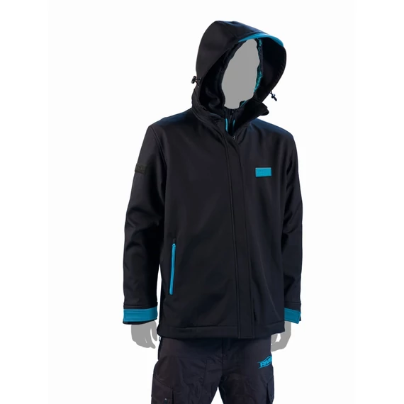 Soft Shell a Capouche Noir L